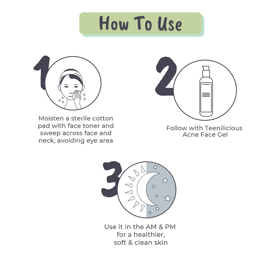 Fixderma Teenilicious Acne Face Toner With Azelaic Acid | For Dry & Sensitive Skin, 100ml - Image 3 - Buy from Indicrest