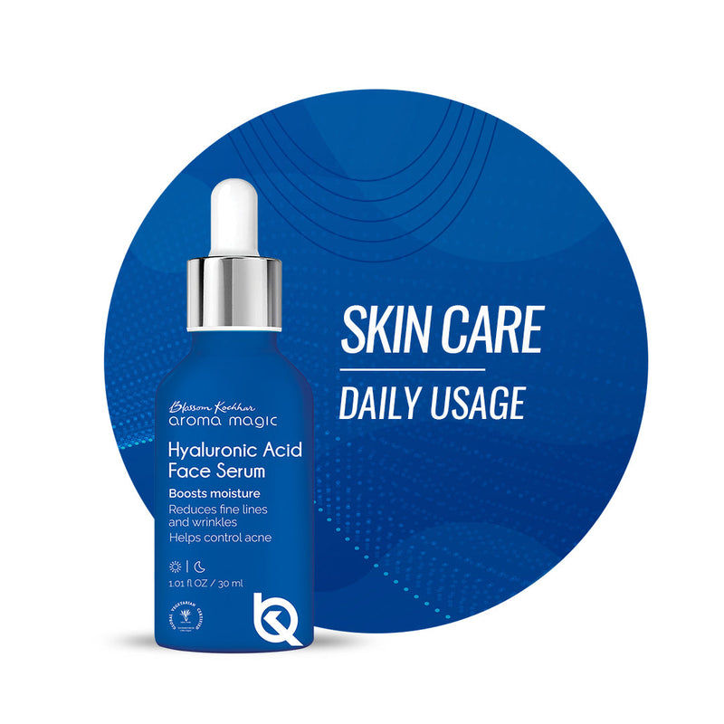 Aroma Magic Hyaluronic Acid Face Serum - Deep Hydration, Reduced Fine Lines, and Acne Control, 30ml - Buy from Indicrest