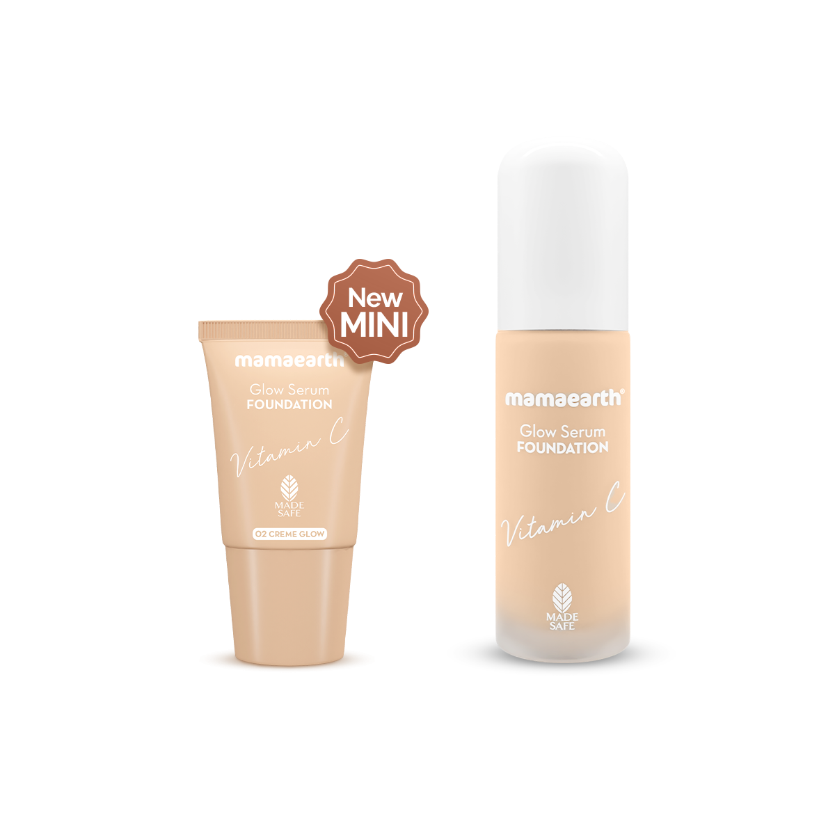 Mamaearth Glow Serum Foundation Mini Tube, Creme Glow, 18ml - Image 8 - Buy from Indicrest