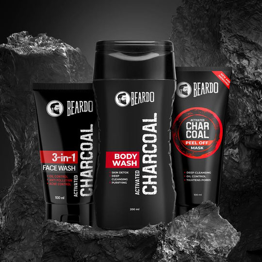 Beardo Charcoal Detox Kit - Buy from Indicrest