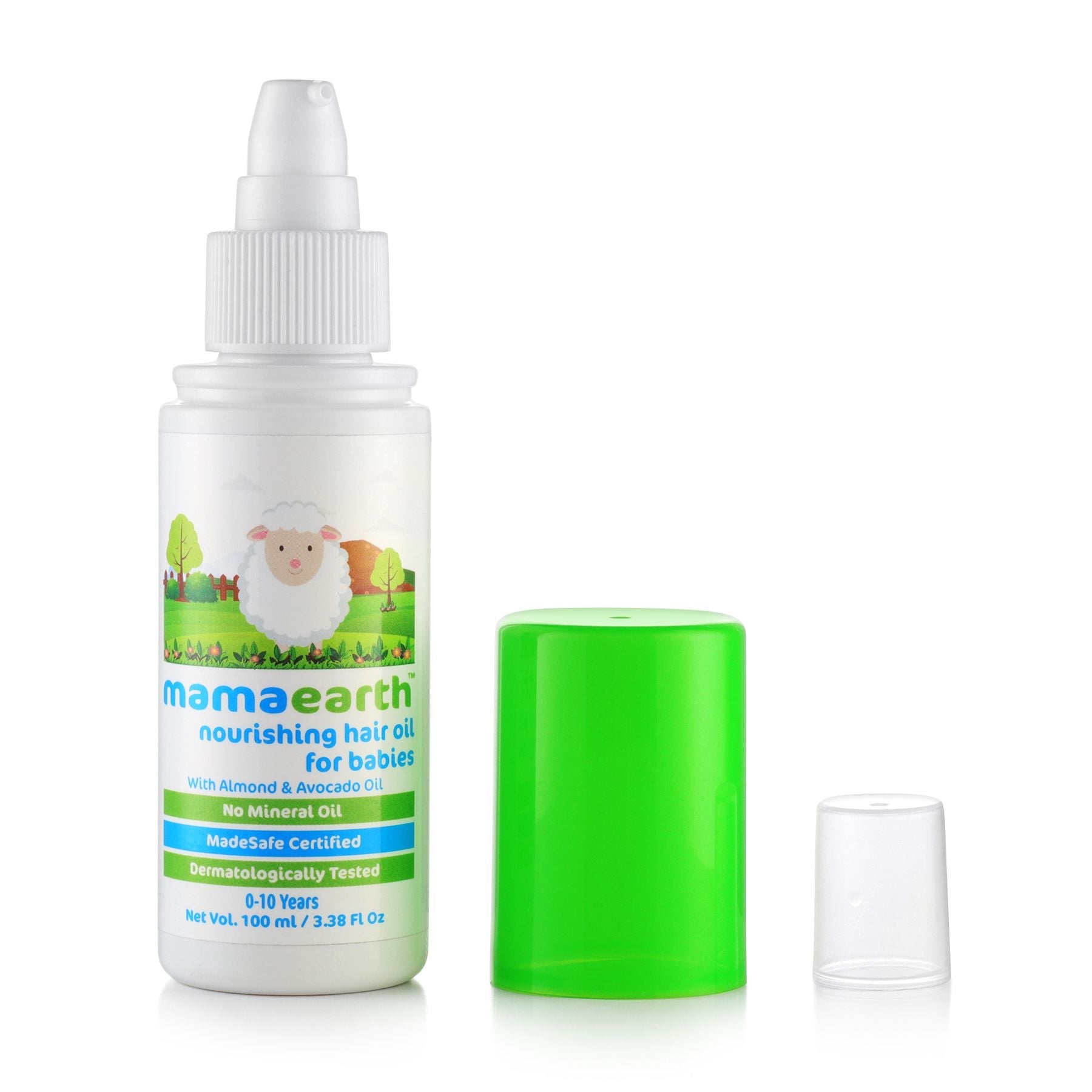 Mamaearth Nourishing Hair Oil for babies, 100ml - Image 4 - Buy from Indicrest