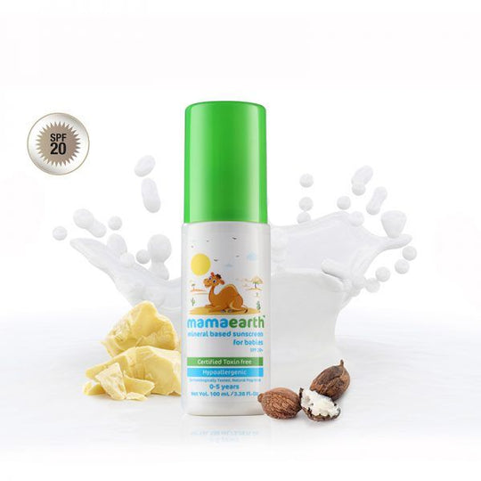 Mamaearth Mineral Based Sunscreen, 100ml - Buy from Indicrest
