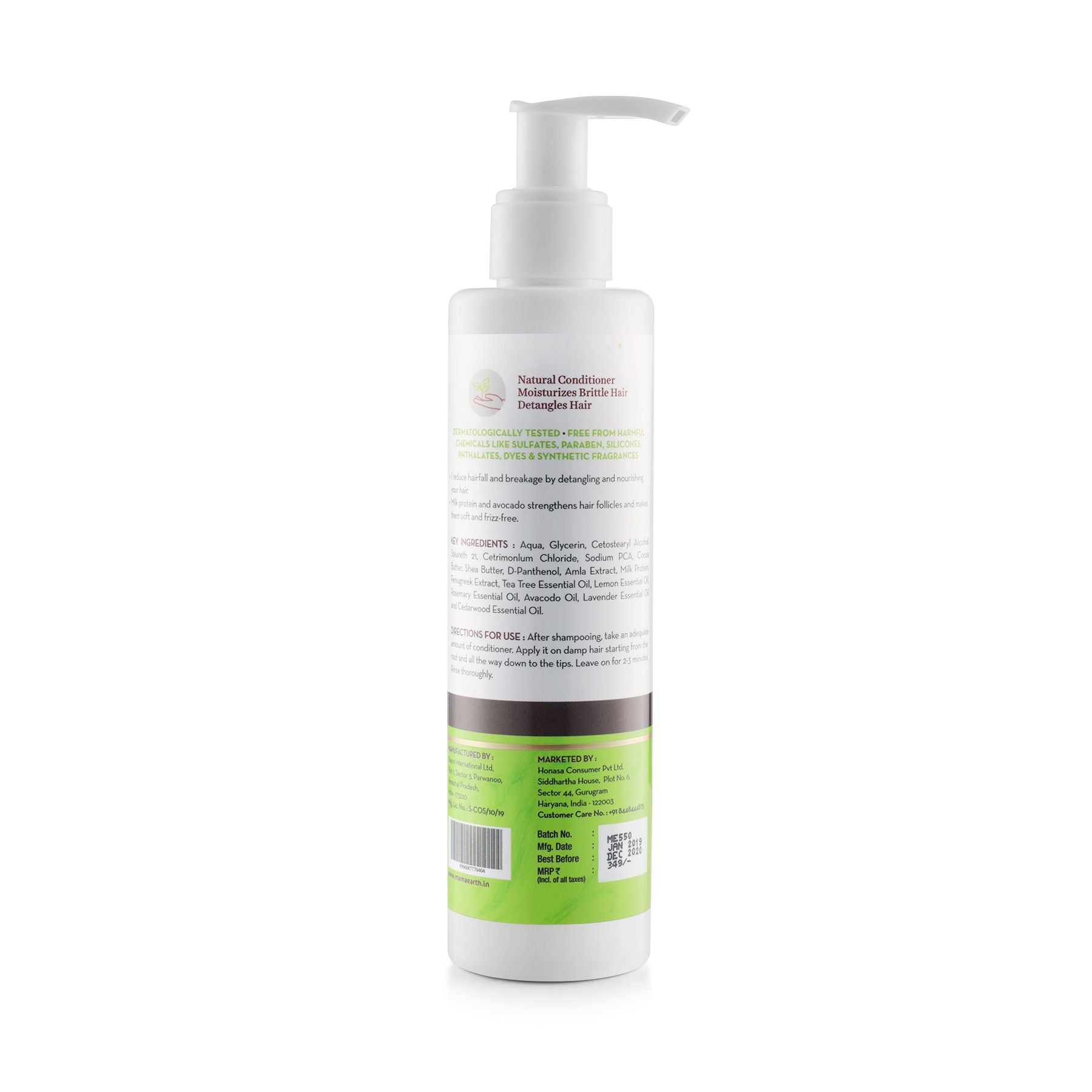 Mamaearth No More Tangles Conditioner for frizz free hair, 200ml - Image 4 - Buy from Indicrest