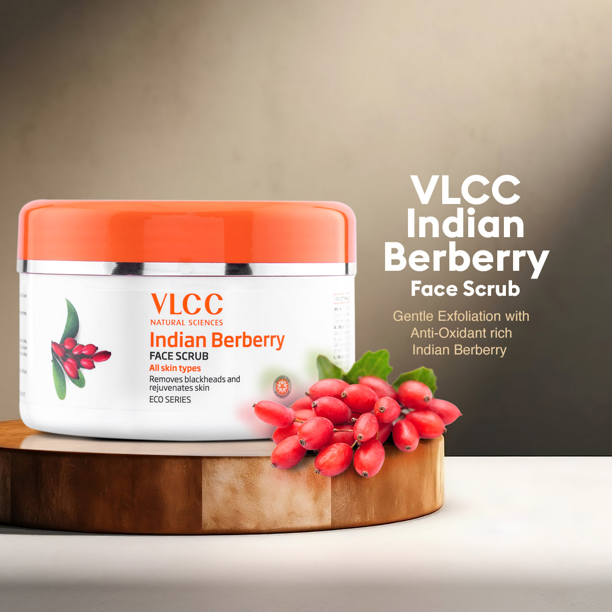 VLCC Indian Berberry Face Scrub - 200 g - Image 3 - Buy from Indicrest