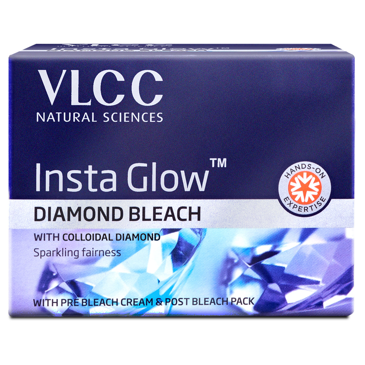 VLCC Insta Glow Diamond Bleach - 402 g - Buy from Indicrest