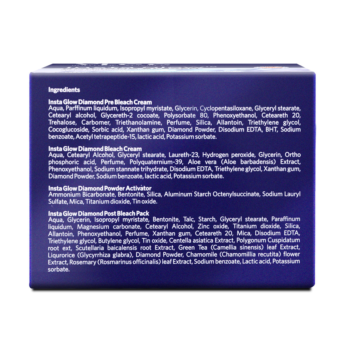 VLCC Insta Glow Diamond Bleach - 30 g - Image 8 - Buy from Indicrest