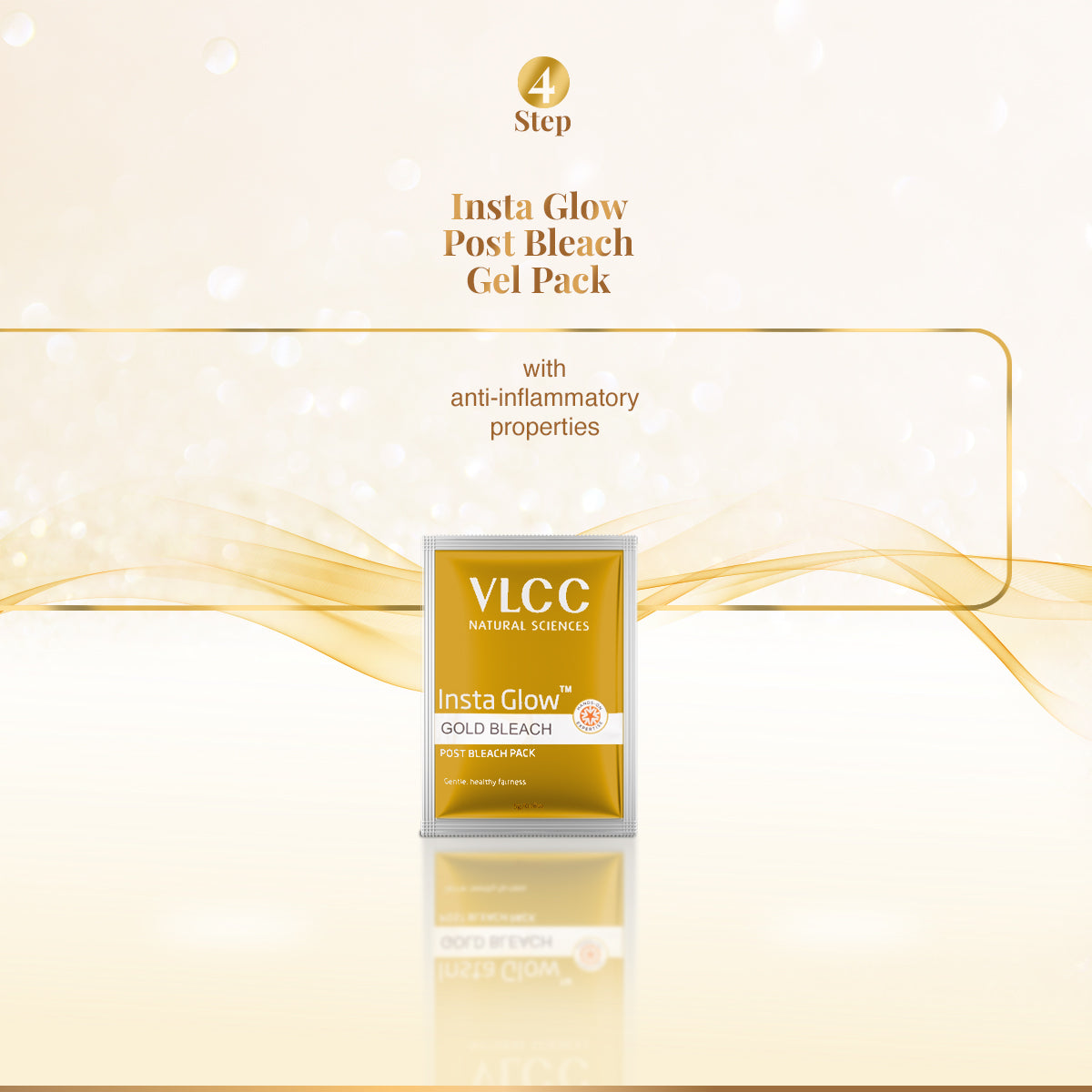 VLCC Insta Glow Gold Bleach - 30 g - Image 4 - Buy from Indicrest