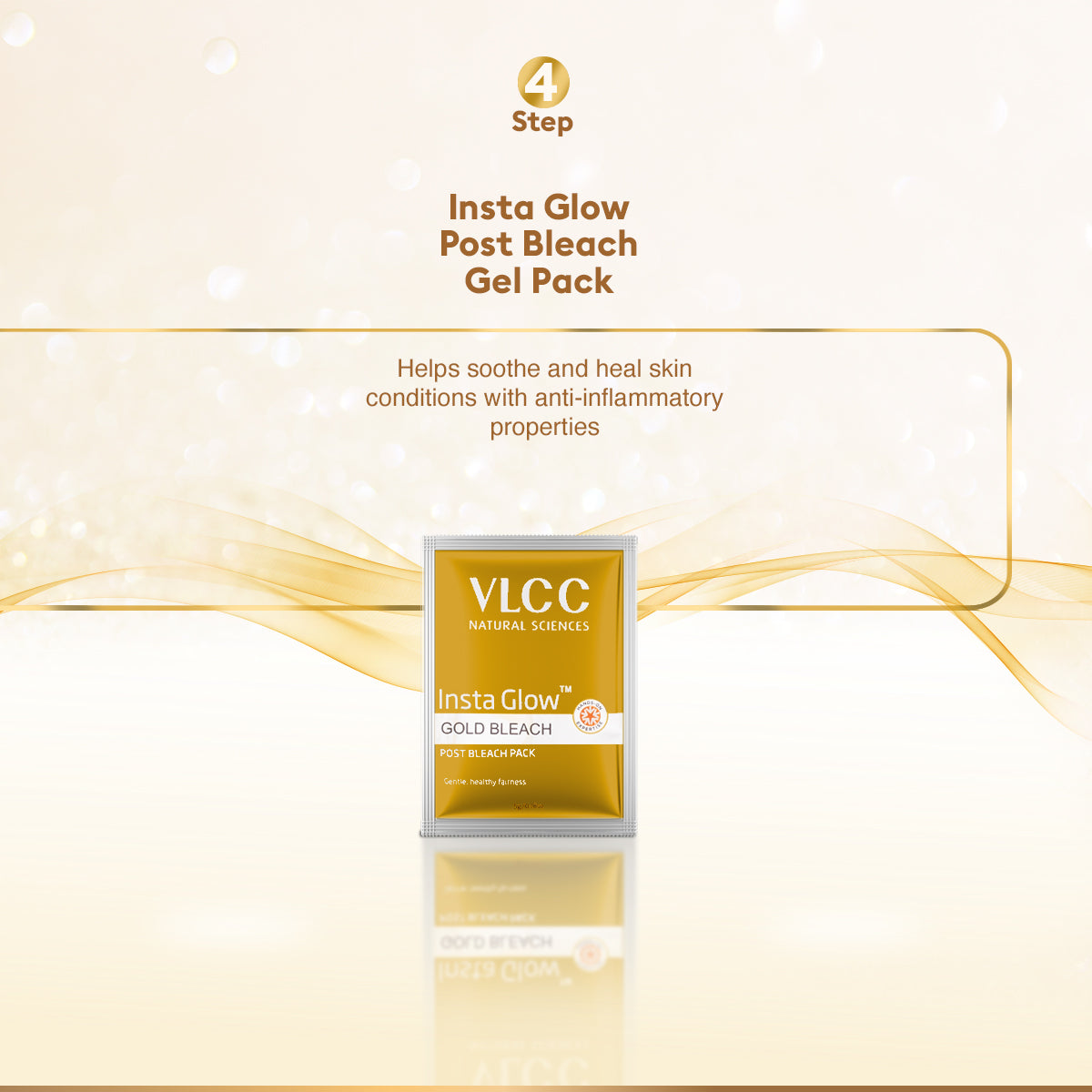 VLCC Insta Glow  Gold Bleach - 60 g - Image 5 - Buy from Indicrest