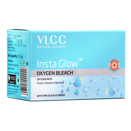 VLCC Insta  Glow Oxygen Bleach - 51 g - Buy from Indicrest