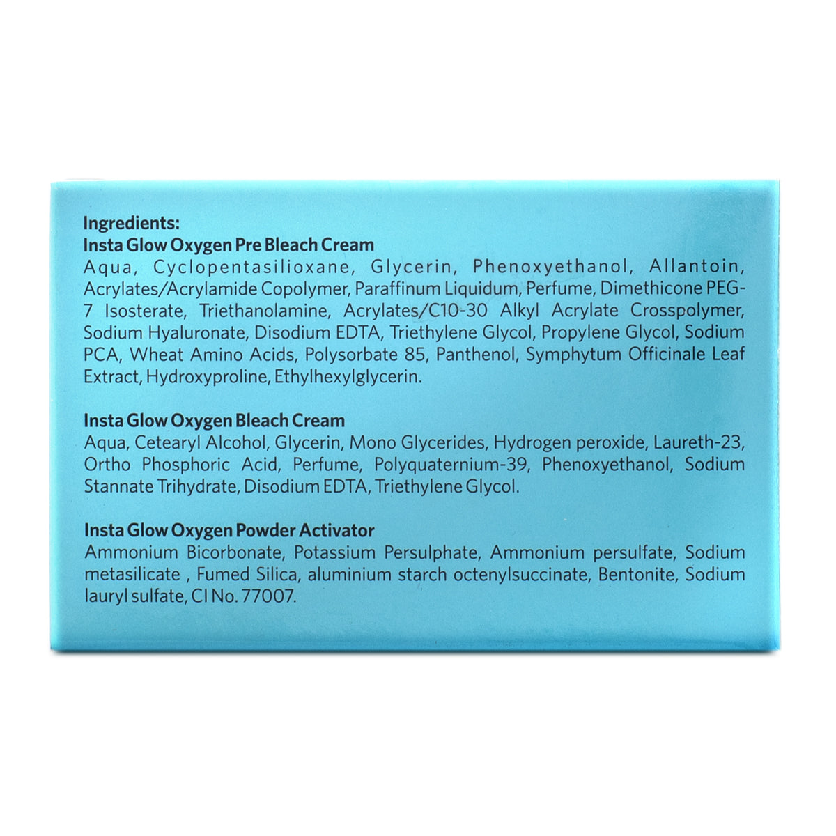 VLCC Insta  Glow Oxygen Bleach - 51 g - Image 6 - Buy from Indicrest