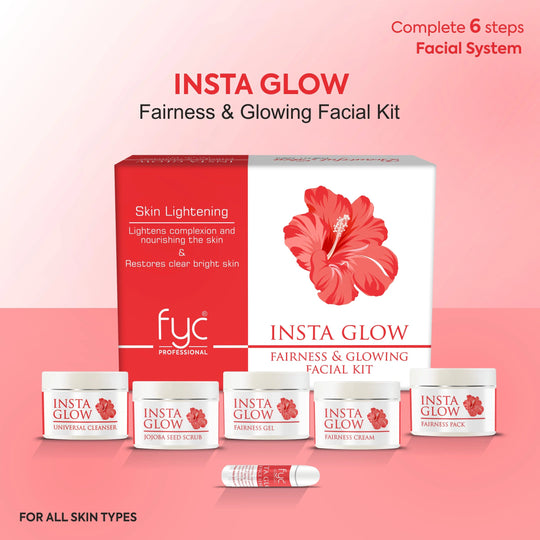 fyc-professional-insta-glow-fairness-and-glowing-facial-kit-260g - Image 2 - Buy from Indicrest