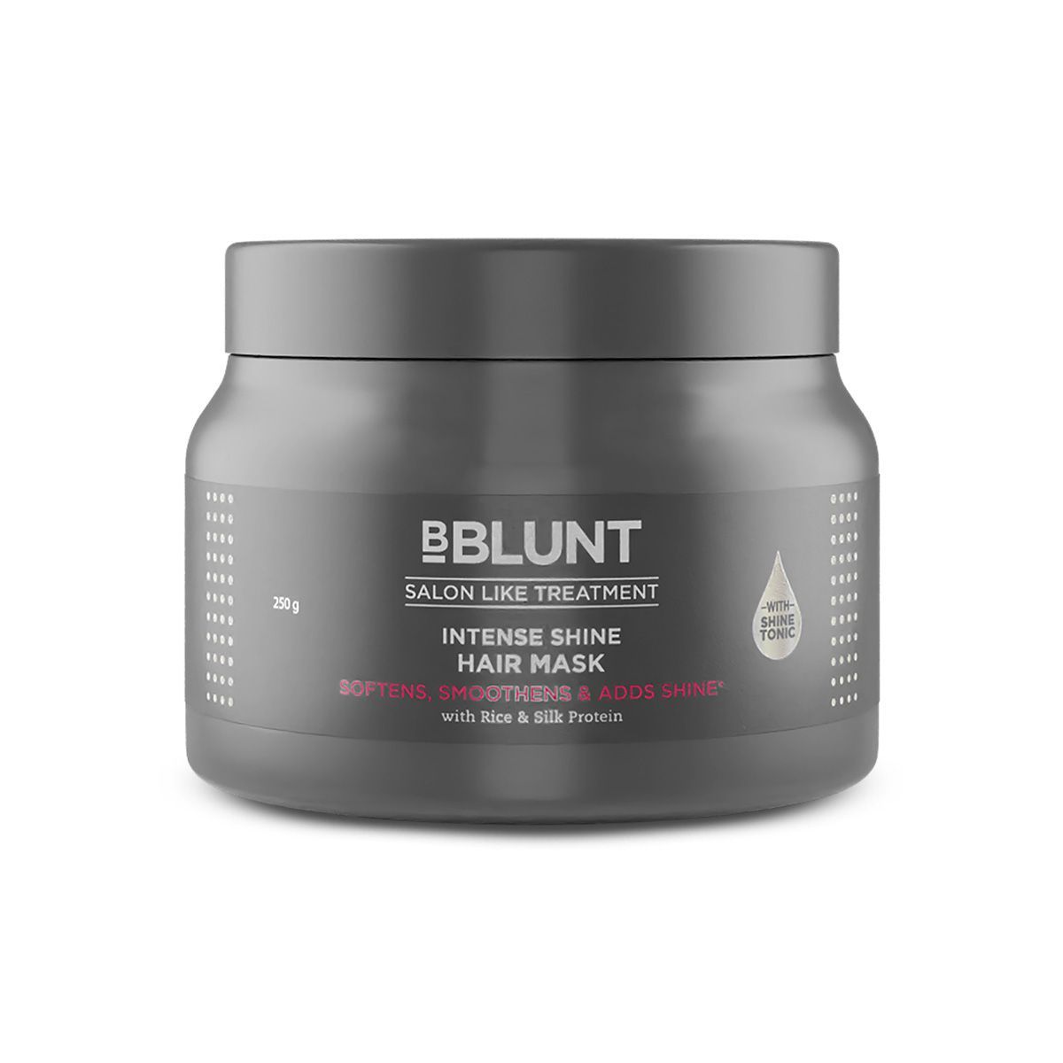 Bblunt Intense Shine Hair Mask with Rice & Silk Protein for Softer, Smoother & Shinier Hair, 250g, Pack of 2 X 250g - Image 3 - Buy from Indicrest