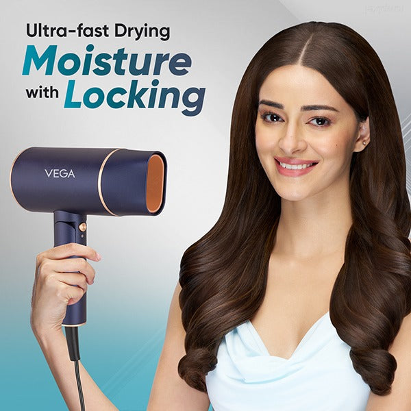 Vega Ionic 1200-1400 Watts Hair Dryer - VHDH-35