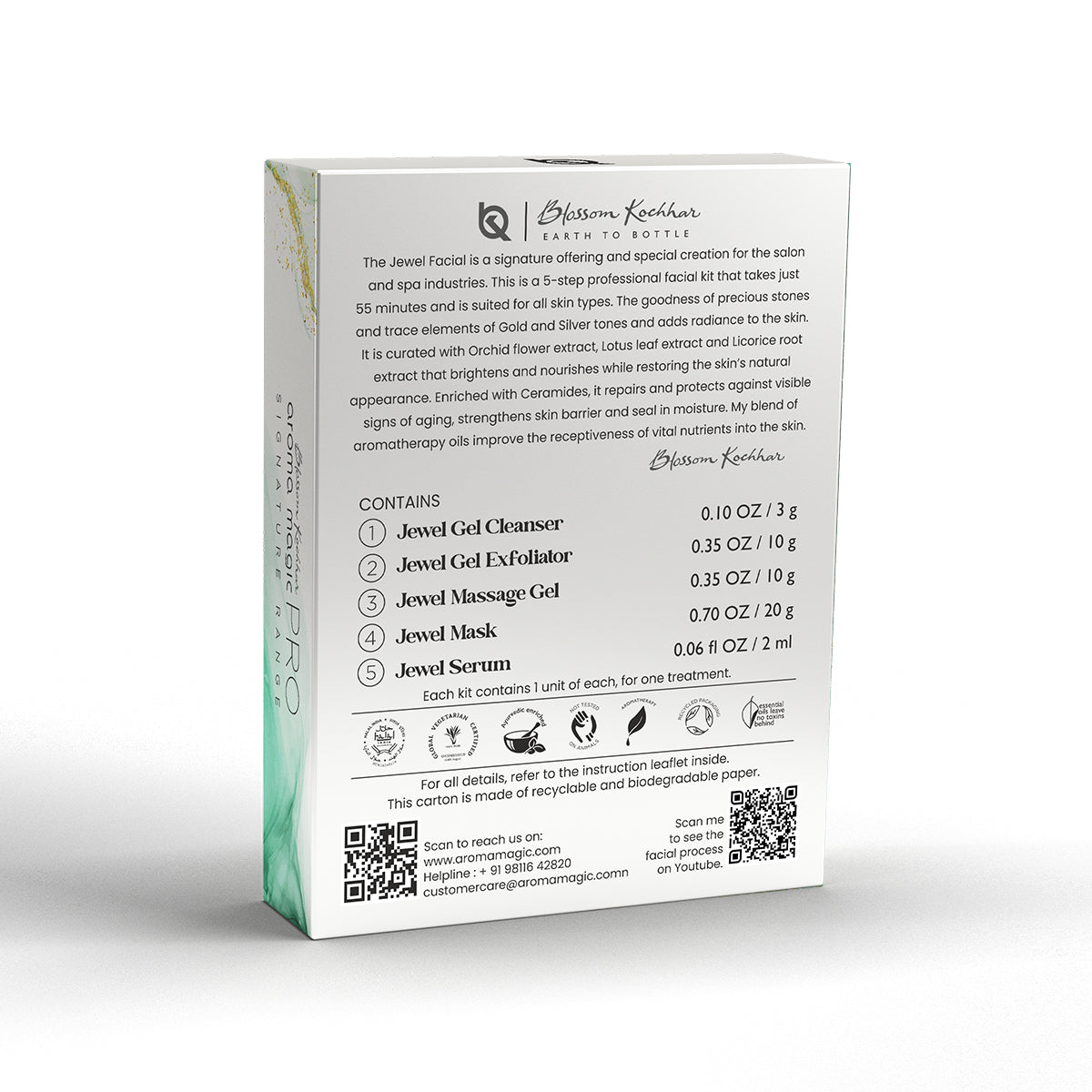 Aroma Magic Jewel Facial Kit Online – Radiant Glow, Skin Rejuvenation - Image 9 - Buy from Indicrest