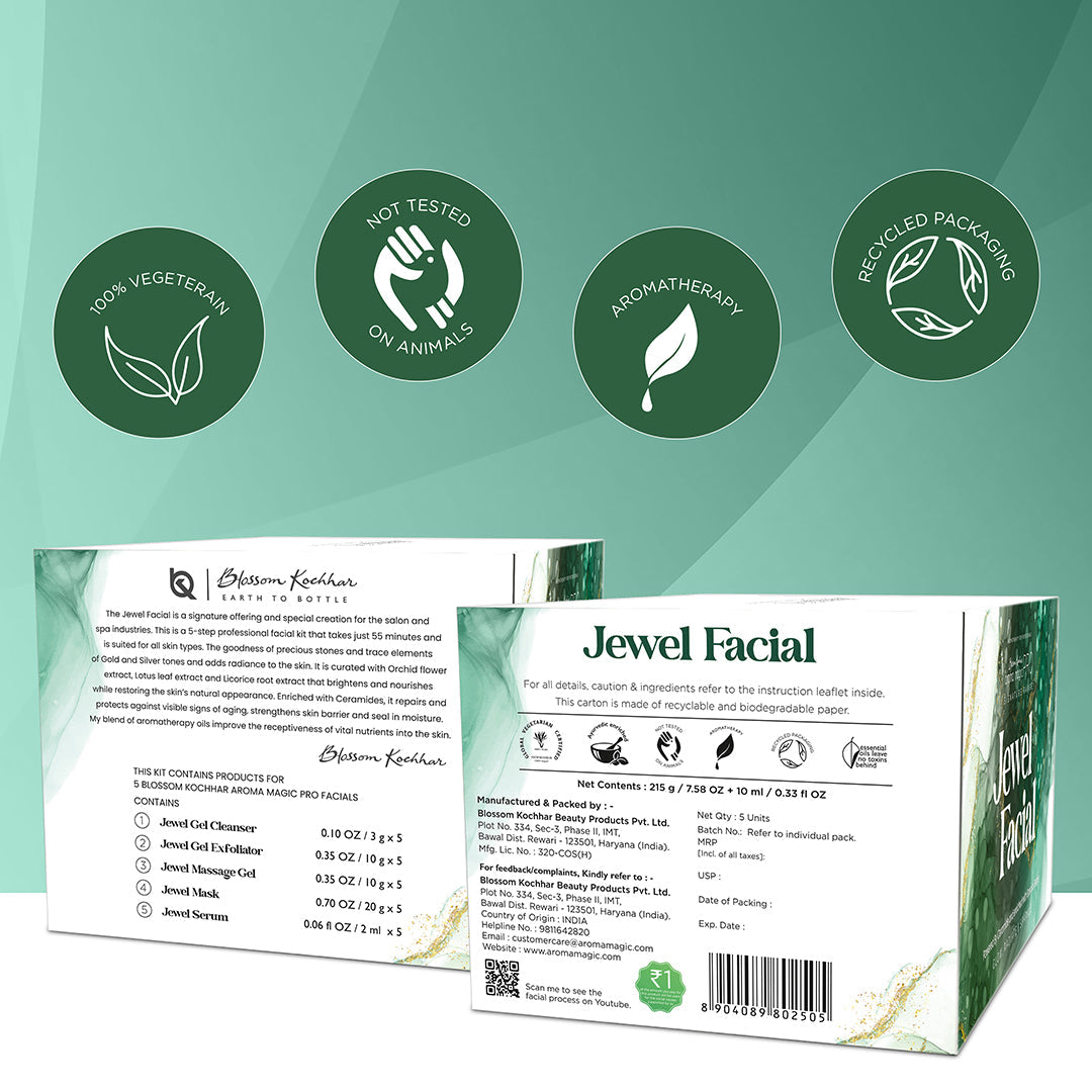 Aroma Magic Jewel Facial Kit Online – Radiant Glow, Skin Rejuvenation - Image 8 - Buy from Indicrest