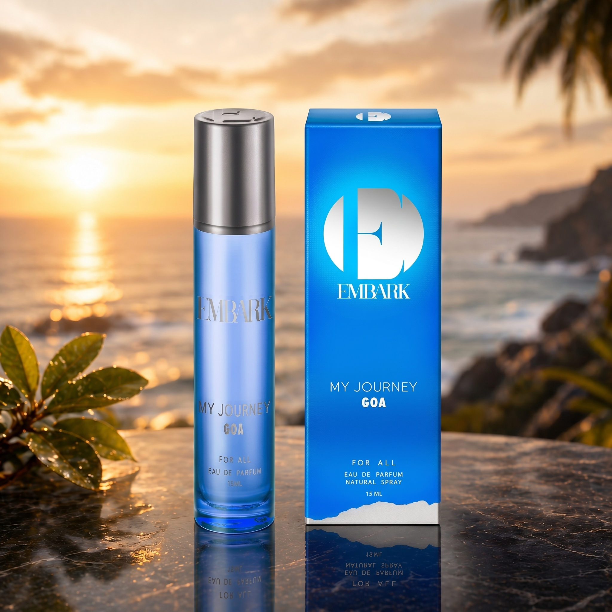 Embark Perfumes Journey Goa For All - Eau De Parfum (EDP) CITRUS - MARINE, 100 ml