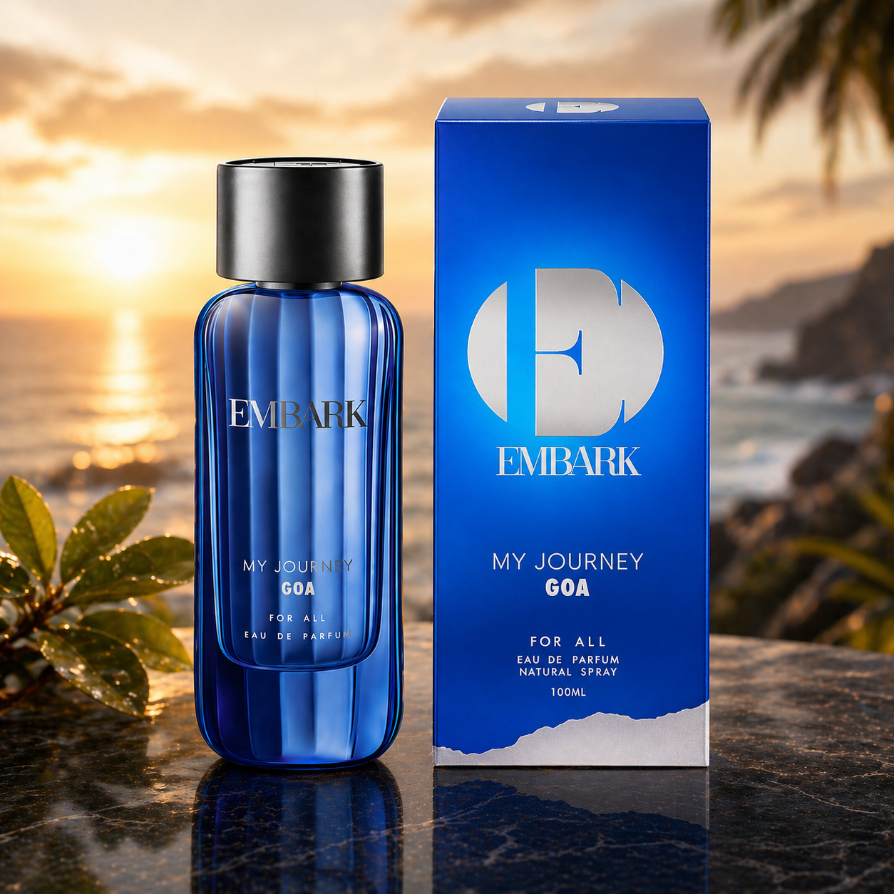 Embark Perfumes Journey Goa For All - Eau De Parfum (EDP) CITRUS - MARINE, 100 ml