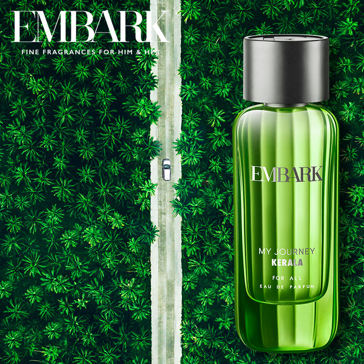 Embark Perfumes Journey Kerala For All - Eau De Parfum (EDP) AROMATIC - FOUGERE, 15 ml