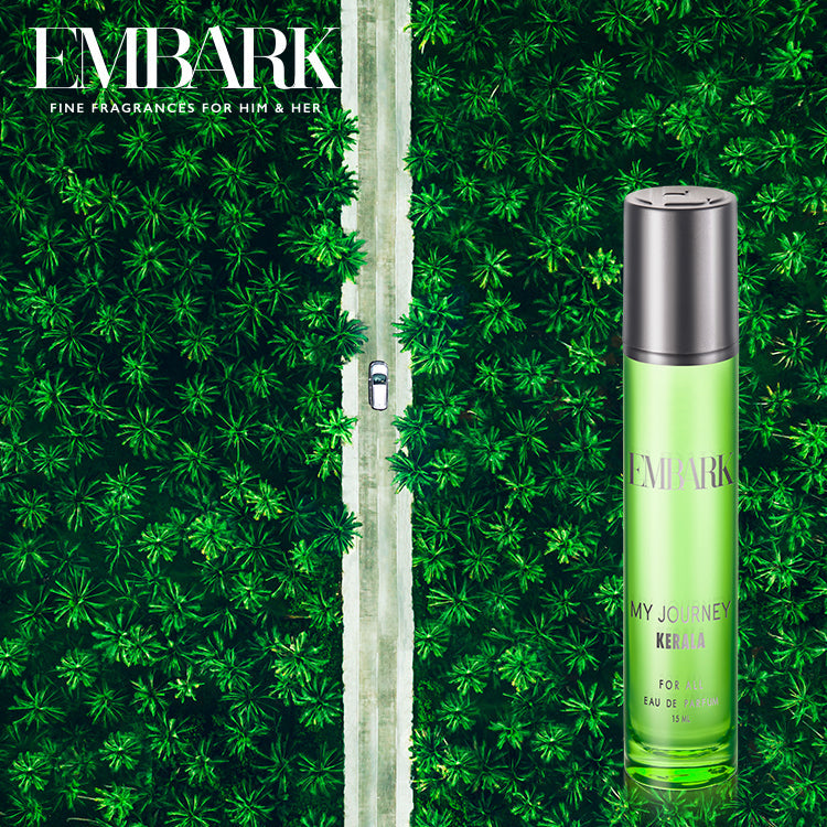 Embark Perfumes Journey Kerala For All - Eau De Parfum (EDP) AROMATIC - FOUGERE, 15 ml