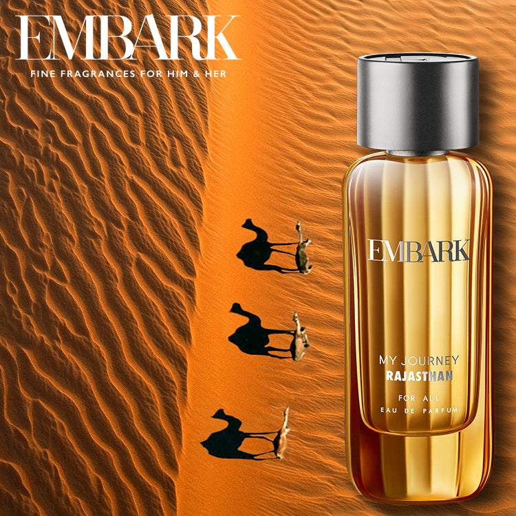 Embark Perfumes Journey Rajasthan For All - Eau De Parfum (EDP) CHYPRE - WOODY, 100 ml