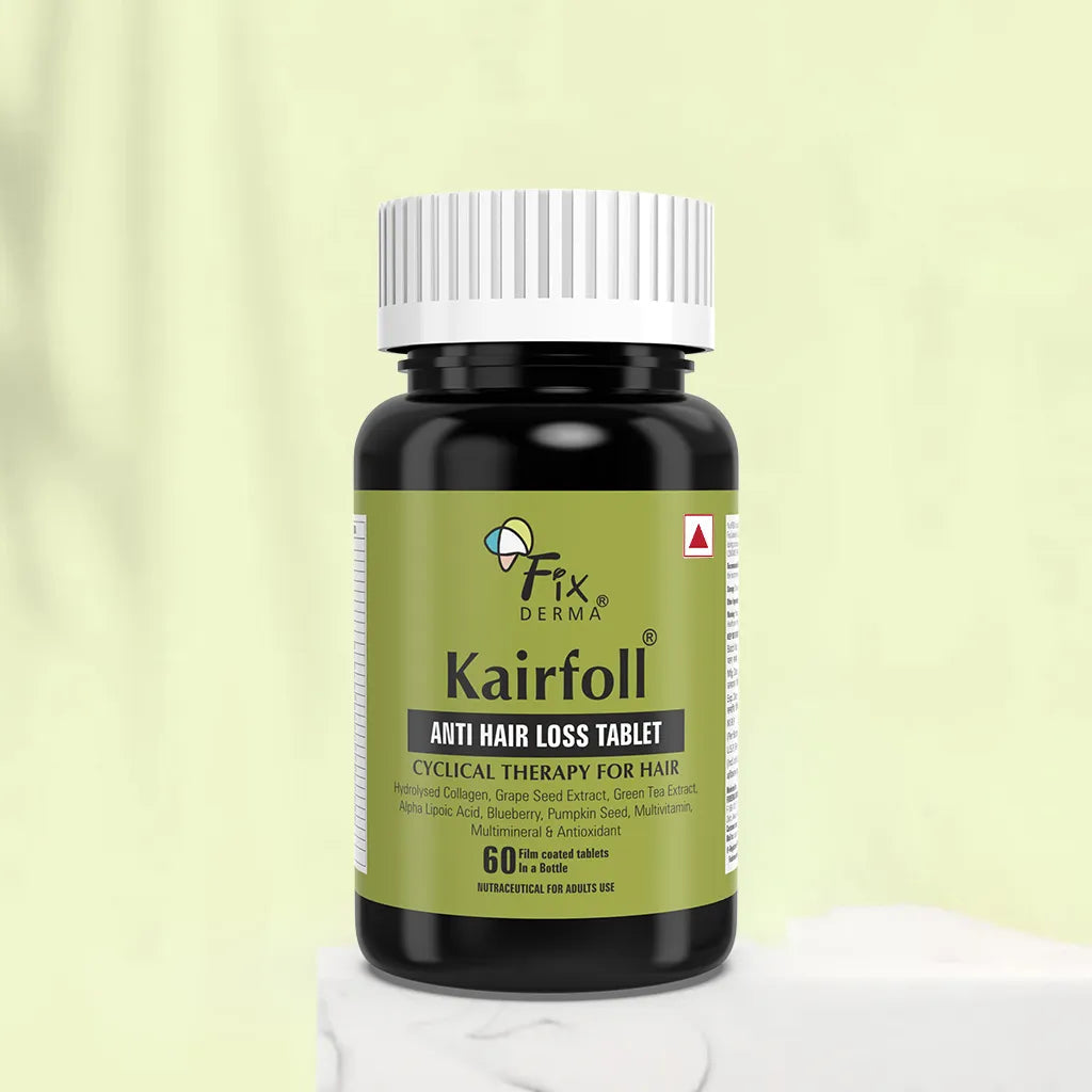 Fixderma Kairfoll Anti Hair Loss Tablet | Biotin Tablets to Stop Hair Loss & Thinning, 60 Tablets - Image 7 - Buy from Indicrest