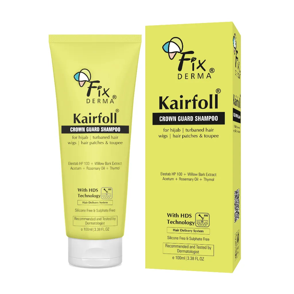 Fixderma Kairfoll Crown Guard Shampoo | Exfoliating Shampoo for Covered Hair and Scalp, 200ml - Image 7 - Buy from Indicrest