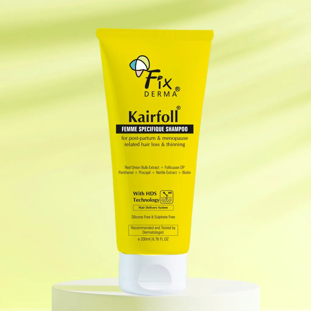 Fixderma Kairfoll Femme Specifique Shampoo | Shampoo For Menopause-Related Hair Loss, 200ml - Image 9 - Buy from Indicrest