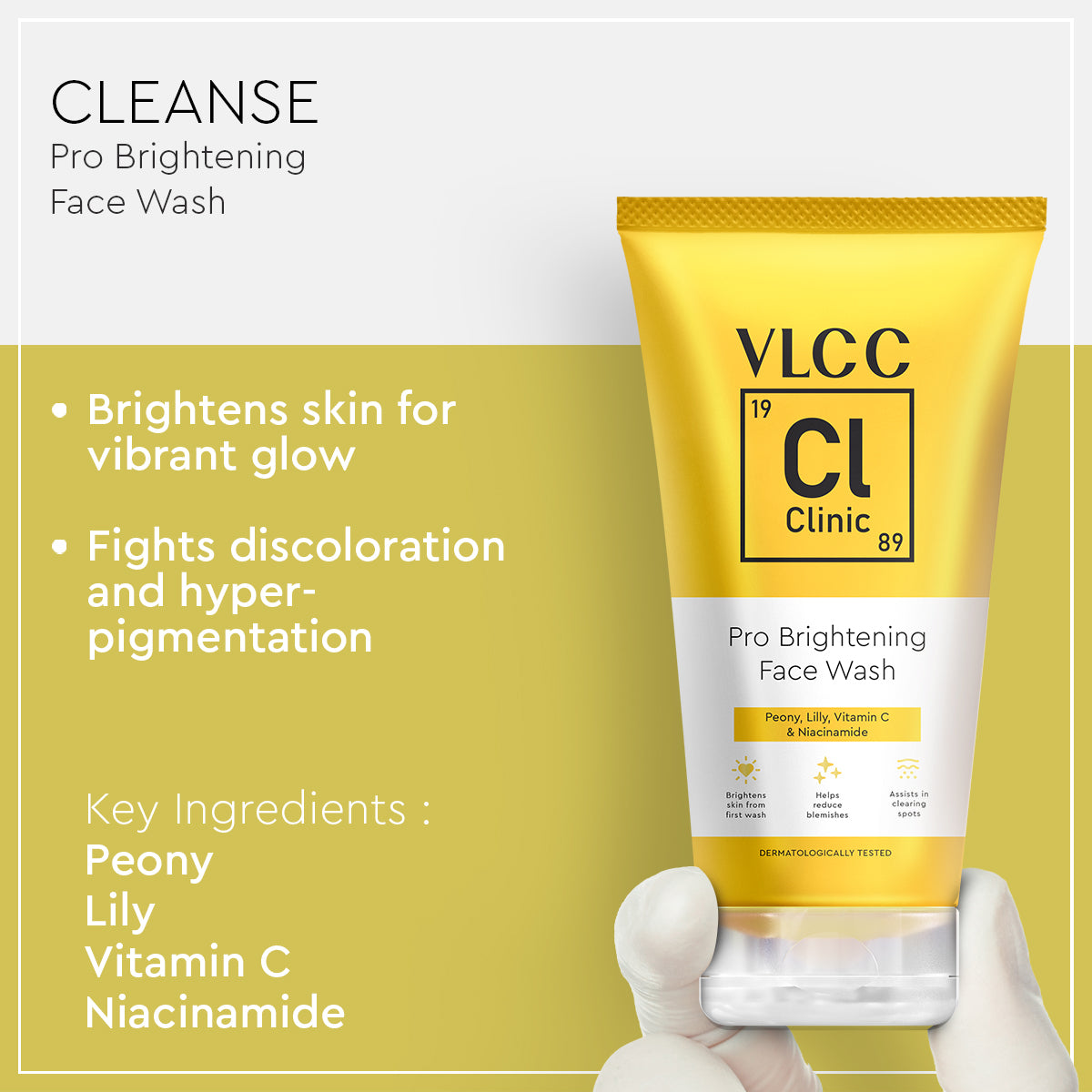 VLCC Keep It Bright Facewash and Clay Mask Combo - Image 4 - Buy from Indicrest