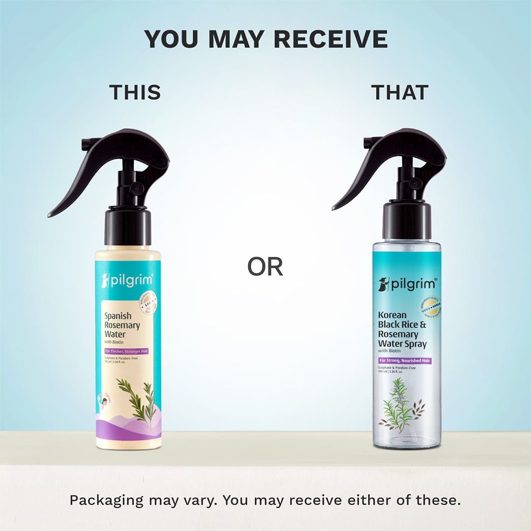 Pilgrim Korean Black Rice and Rosemary Water Spray With Biotin, 100ml - Image 2 - Buy from Indicrest