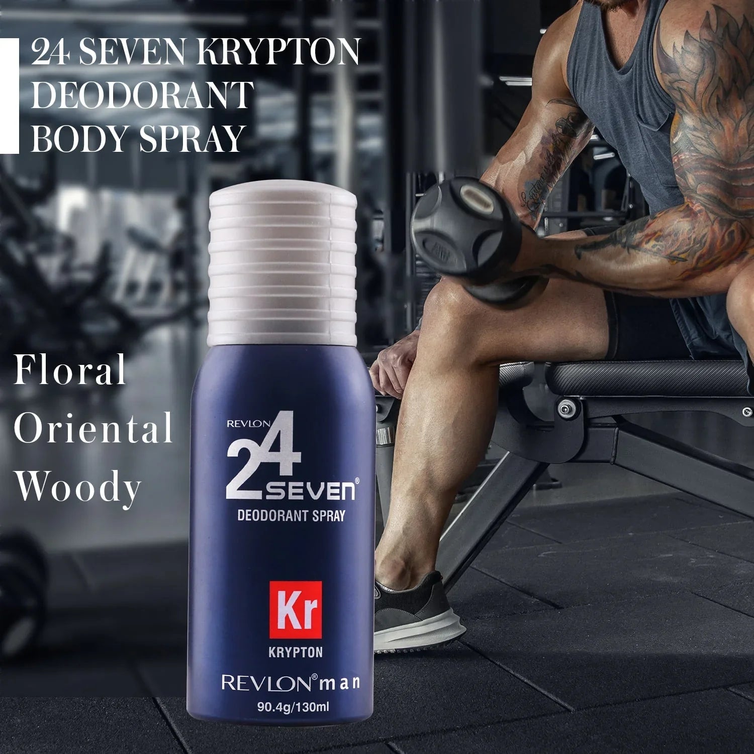 Revlon 24Seven Deodorant Spray, Platinum - 130ml - Image 5 - Buy from Indicrest