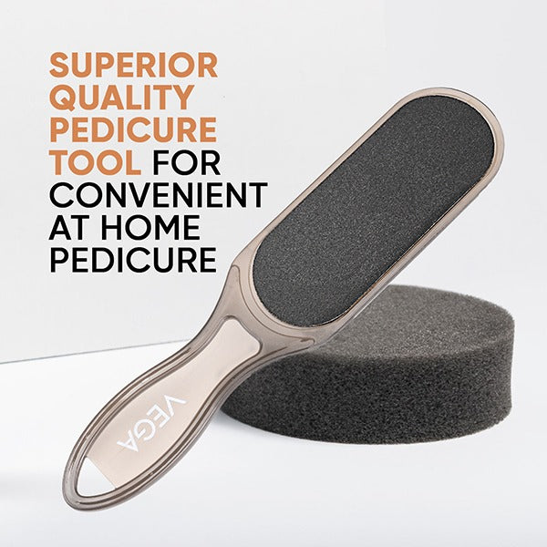 Vega Large Emery Foot File - PD-12