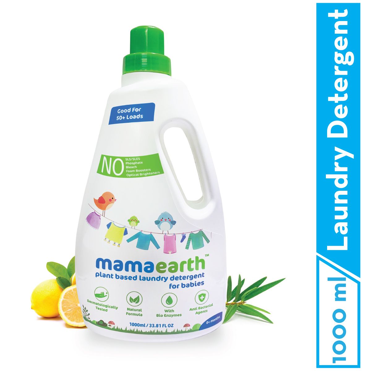 Mamaearth Plant based laundry detergent, 1000ml - Image 2 - Buy from Indicrest