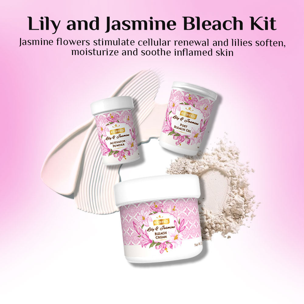 Richfeell Lily & Jasmine Bleach Kit 320 G Pack of 2 - Buy from Indicrest