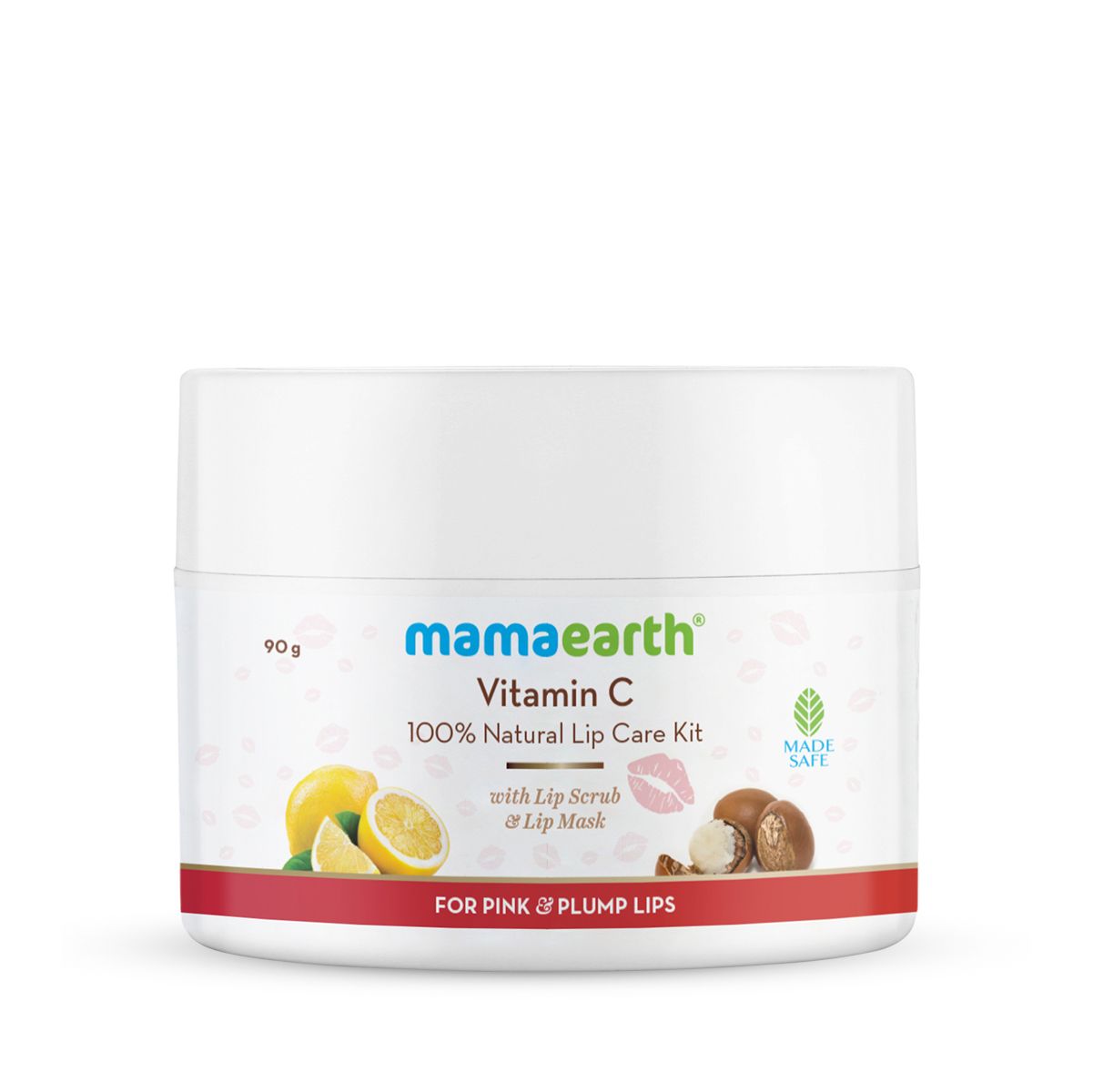 Mamaearth Vitamin C 100% Natural Lip Care Kit With Lip Scrub & Lip Mask For Pink and Plump Lips, 90g - Image 7 - Buy from Indicrest