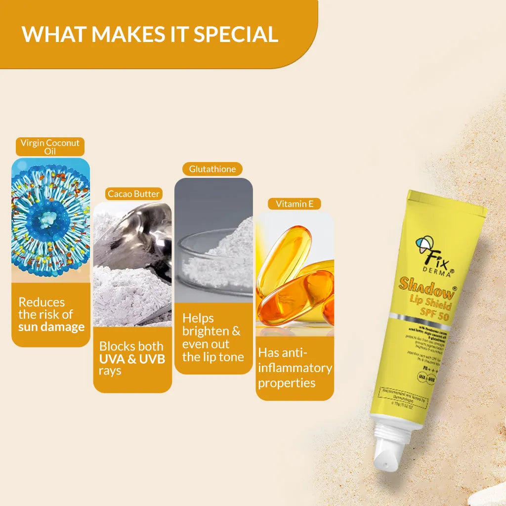 Fixderma Skin Protection Kit, Lip Shield 15g + Sunscreen 40g + Face Serum 30g - Image 5 - Buy from Indicrest