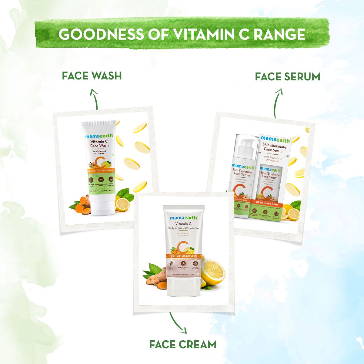 Mamaearth Vitamin C Daily Glow Lumi Cream with Vitamin C & Turmeric for Highlighter Like Glow, 30g - Image 7 - Buy from Indicrest