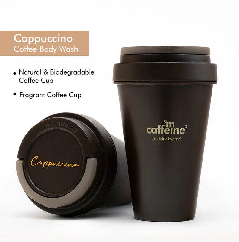 mCaffeine Cappuccino Body Wash (300 ml) - Indicrest Buy at Indicrest