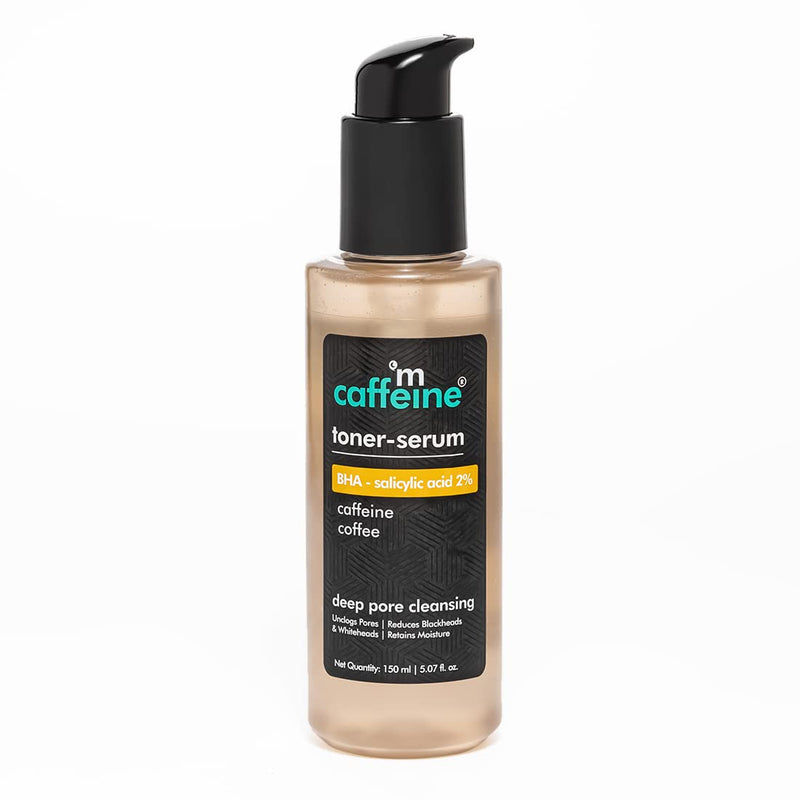 mCaffeine Coffee BHAsalicylic Acid 2% Toner Serum - Indicrest Buy at Indicrest