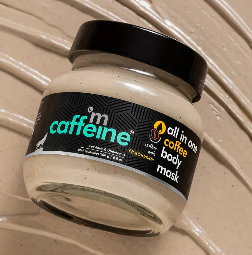 mCaffeine Coffee Body Mask 250gm - Indicrest