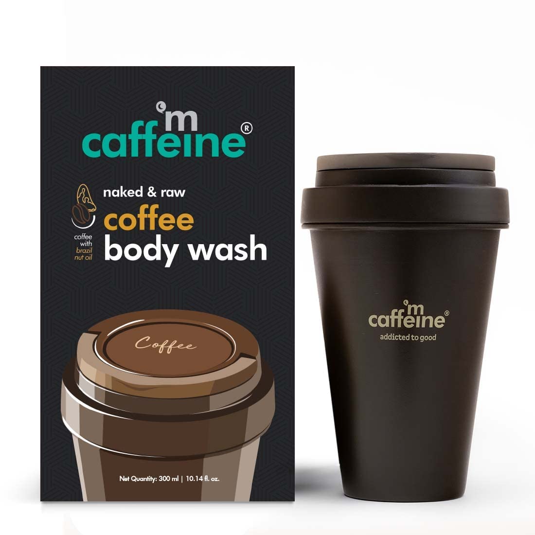 mCaffeine Coffee Body Wash (300 ml) - Indicrest
