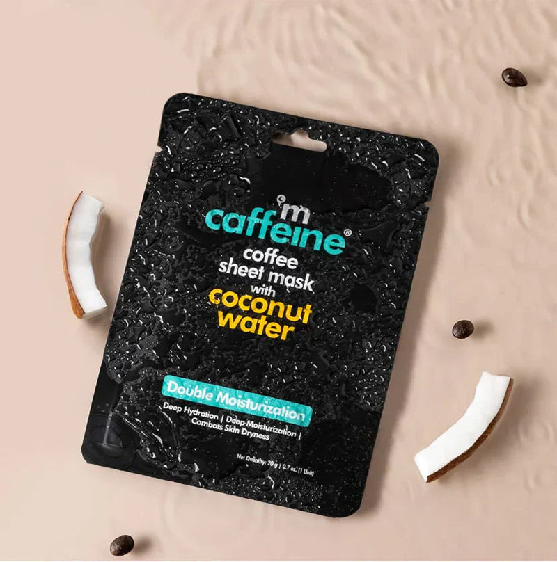 mCaffeine Coffee Coconut Water Sheet Mask - Indicrest Buy at Indicrest