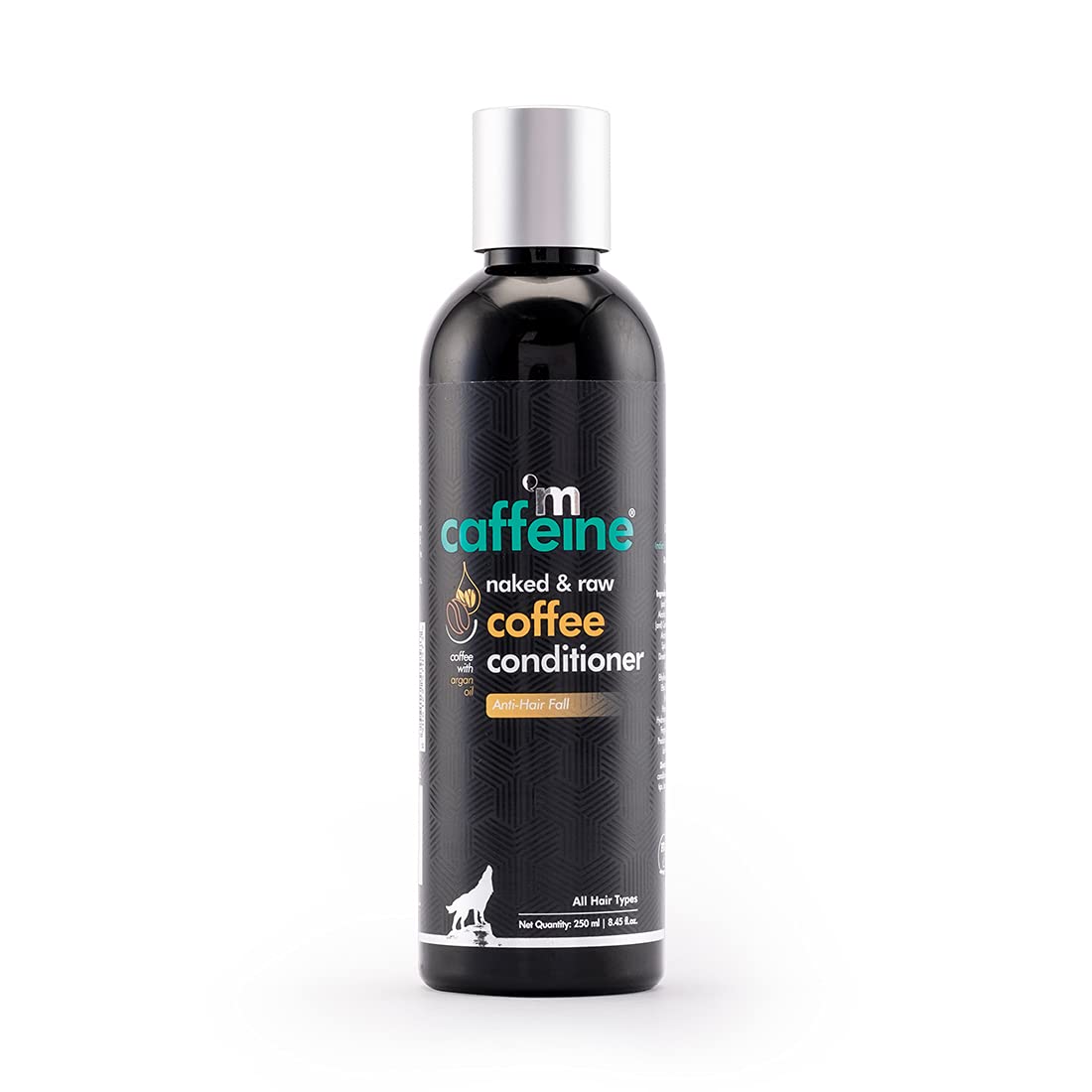 mCaffeine Coffee Hair Conditioner with Pro-Vitamin B5 and Argan Oil - 250ml - Indicrest