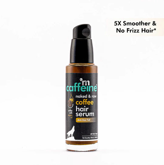 mCaffeine Coffee Hair Serum with Walnut - 50ml - Indicrest Buy at Indicrest