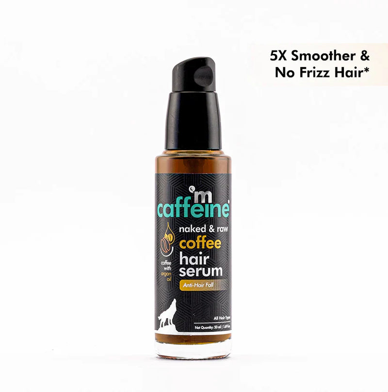 mCaffeine Coffee Hair Serum with Walnut - 50ml - Indicrest Buy at Indicrest