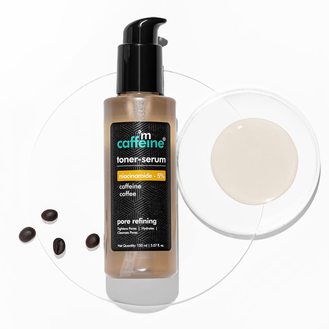 mCaffeine Coffee Niacinimide 5% Toner Serum - Indicrest