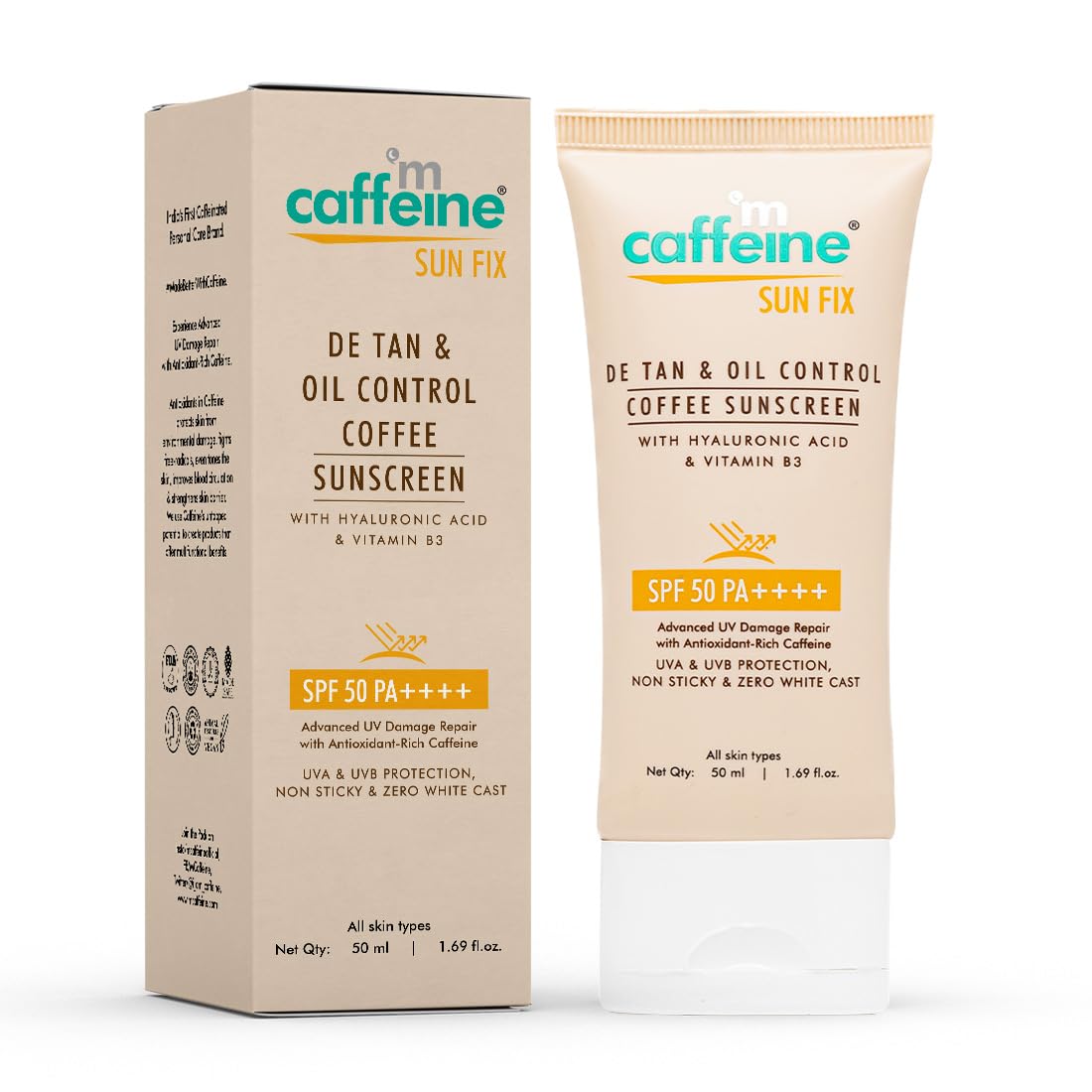 mCaffeine Coffee Sunscreen 50 - Indicrest