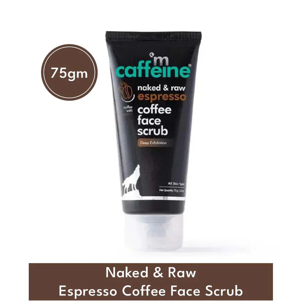 mCaffeine Espresso Face Scrub 75g - Indicrest