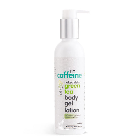 mCaffeine Green Tea Body Gel Lotion 200ml - Indicrest Buy at Indicrest