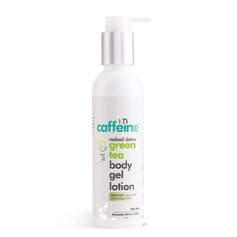 mCaffeine Green Tea Body Gel Lotion 200ml - Indicrest Buy at Indicrest