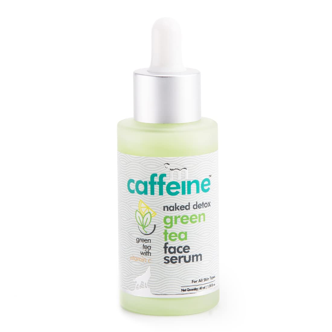 mCaffeine Green Tea Face Serum (40 ml) - Indicrest